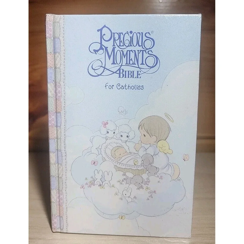 Precious Moments Bible for Catholics New American Bible Baby Edition Nelson HC
